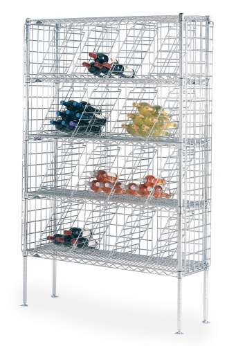Metro Super Erecta Bulk Wine Shelving